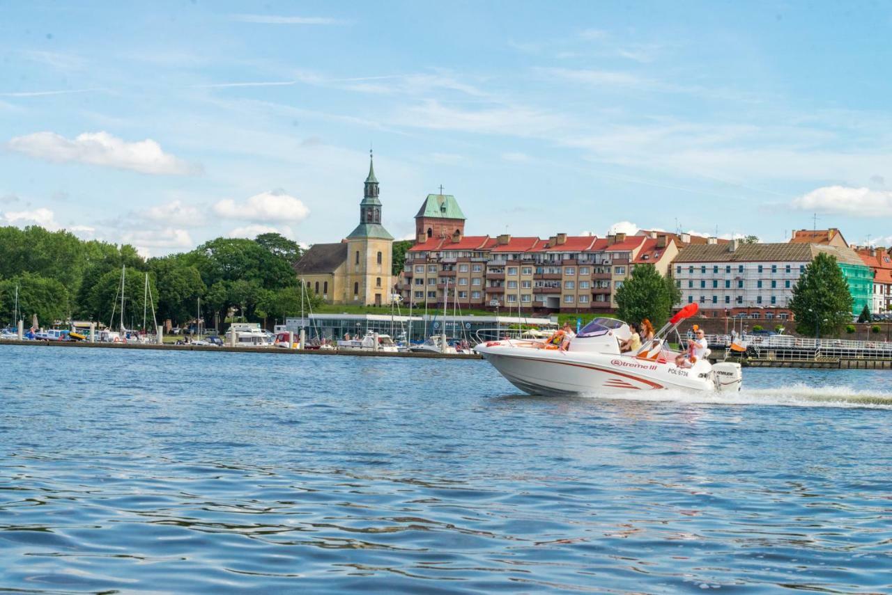 Domki Przy Zalewie Kamien Pomorski Exteriör bild
